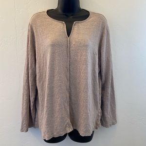 The Company Store Long Sleeve Top Size XL.